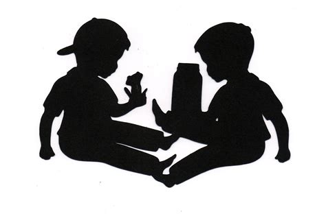 Child Silhouette Clipart Best