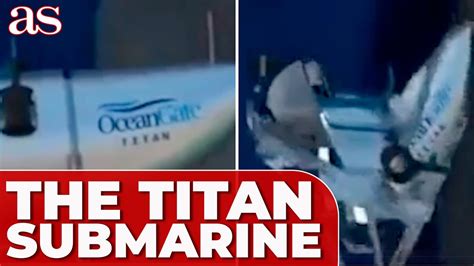 TITAN SUBMARINE VIDEO THAT Shows THE IMPLOSION Submersible