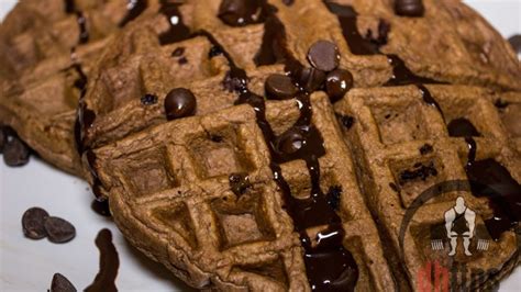 Triple Chocolate PROTEIN Waffles Recipe