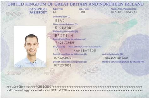 My Fake Passport For Scambaiting Thoughts R Scambait