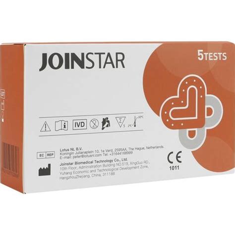 Joinstar Covid 19 Antigen Rapid Test Colloidal Gol Test 5 St Bei Onfy