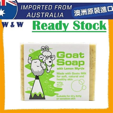 [aus Import In Stock] The Goat Skincare Organic Soap Lemon Flavour 100g Shopee Malaysia