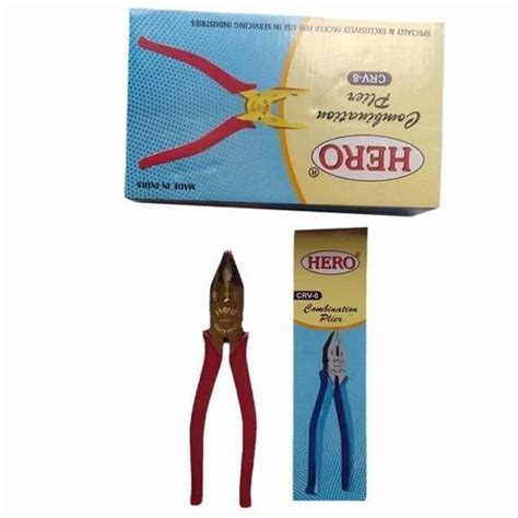 Mild Steel Inch Hero Red Handle Combination Plier At Rs Piece In Nagaur