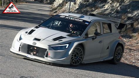 Test Day Ott T Nak Pre Rallye Monte Carlo Wrc Hyundai I