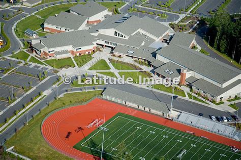 Latitude Image | football field and track at Bonney Lake High School ...