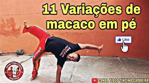 11 variações de macaco em pé simples fácil de fazer na capoeira YouTube