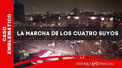 Caso Emblemático La marcha de los Cuatro Suyos YouTube