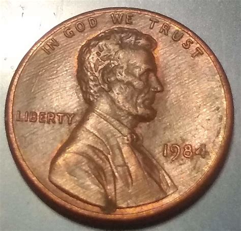 1984 penny is this a mint error ? | Coin Talk