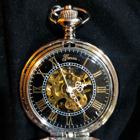 Vintage STRADA Genoa Gents Mechanical Pocket Watch Men S Fashion