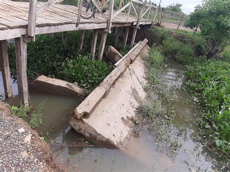 Comunidades Rurales De San Pelayo Incomunicadas Por Colapso De Puente