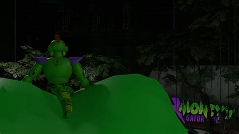 Moon On Twitter The Gator Golf From Fnaf Security Breach Finally In Blender Always Credit