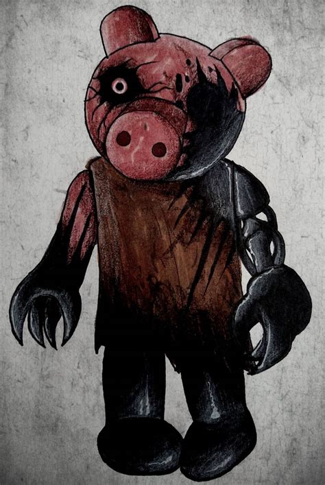 Piggy Distorted Piggy By Anxiousalex2004 On Deviantart