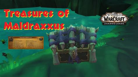 Treasures Of Maldraxxus Achievement Shadowlands Wow Youtube