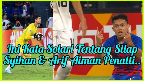 Ini Kata Tano Solari Terhadap Kesilapan Ahmad Syihan JDT Vs Kawasaki