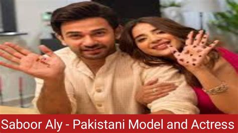 Saboor Aly Pakistani Model And Actress In Action With Mushkil Khan