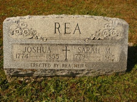 Joshua Rea 1774 1855 Find A Grave Memorial Grave Memorials Find