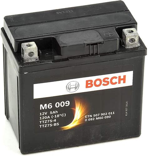 Amazon Fr Bosch M Batterie Moto Ytz S Ytz S Bs V Agm A H