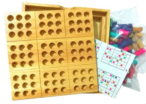 Wooden Sudoku Puzzle ----- wooden math puzzle game