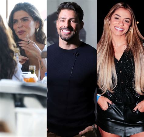 Mariana Goldfarb é fotografada sem aliança pela primeira vez e Key