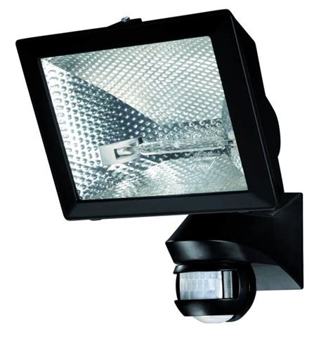 LUXA 102 150 500W NOIR Projecteur halogène 400 W noir IP54 230V IK