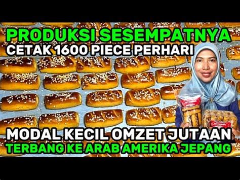 Usaha Rumahan Roti Jadul Produski Pcs Omzet Jutaan Rupiah Tembus