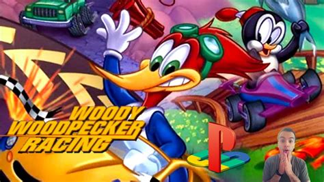 Testamos O Woody Woodpecker Racing De Ps1 No Ps3 Youtube