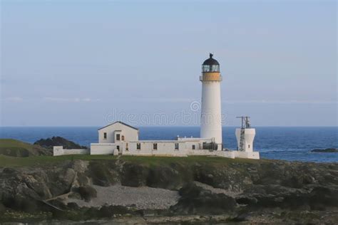 Historic Lighthouse On Rocky Shore Stock Image Image Of South