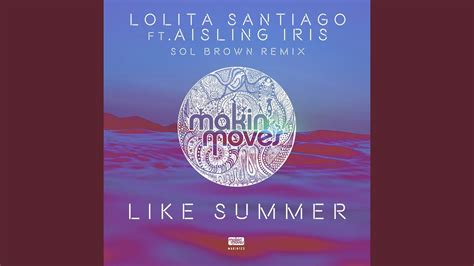 Like Summer Sol Brown Instrumental Feat Aisling Iris Youtube