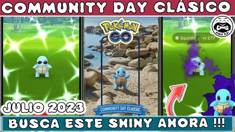 BUSCA A SQUIRTLE SHINY OSCURO ANTES DEL COMMUNITY DAY DE SQUIRTLE