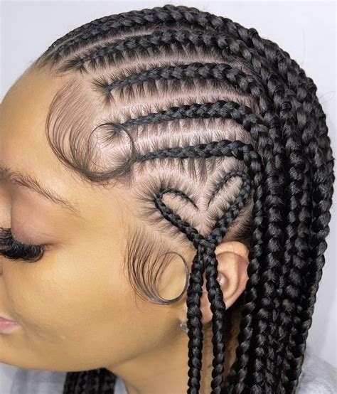 Kthepinnerx In Hair Styles Feed In Braids Hairstyles