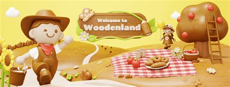 Wooden Characters :: Behance