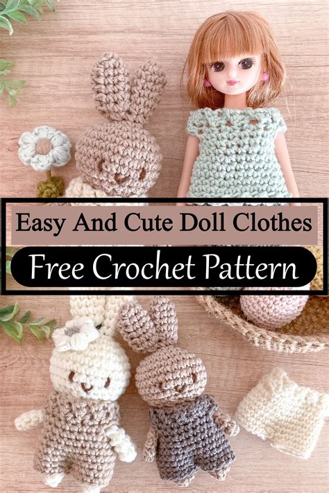 11 Beautiful Crochet Doll Clothes Patterns