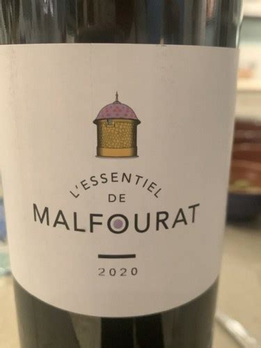 Ch Teau De Malfourat L Essentiel Vivino Australia