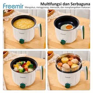 Jual OFFICIAL MALL Freemir 1 2L Panci Elektrik Fry Pan Electric 2in1