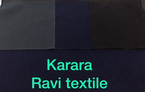 Casual Wear Multicolor Karara Plain Fabric GSM 220 At Rs 205 Kg In Surat