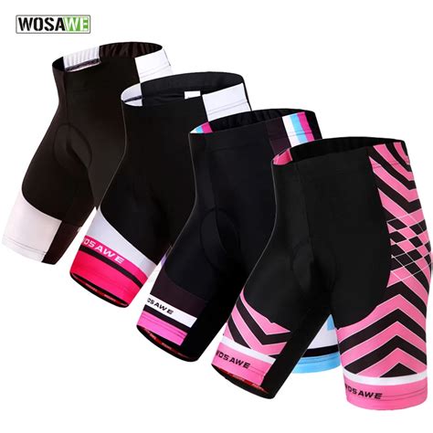 Aliexpress Buy WOSAWE Women Cycling Shorts GEL Padded MTB Shorts