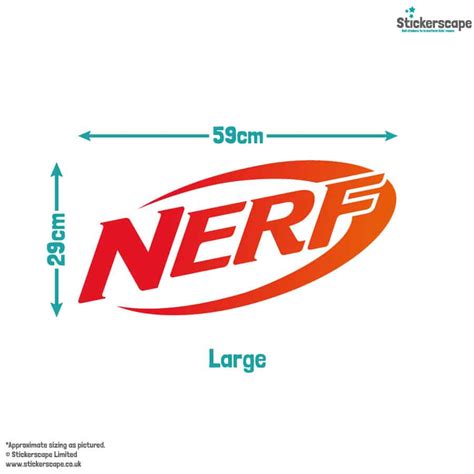 Nerf Wall Sticker | Stickerscape