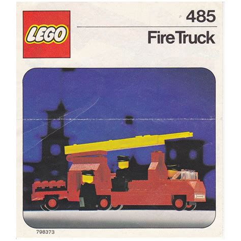 Lego Fire Truck Set 485 1 Brick Owl Lego Marketplace