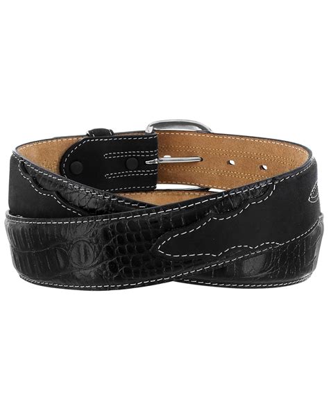 Leegin Men S Hidalgo Hornback Western Belt Sheplers