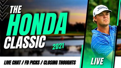 PGA DFS The Honda Classic LIVE YouTube