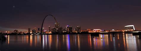 St Louis Skyline Panorama Photograph By Avik Chakraborty Fine Art America