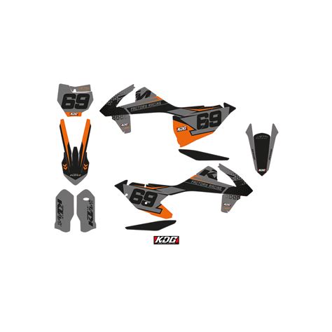 Kit déco KTM SX 2016 KDG SHOP Kit Déco Graphik