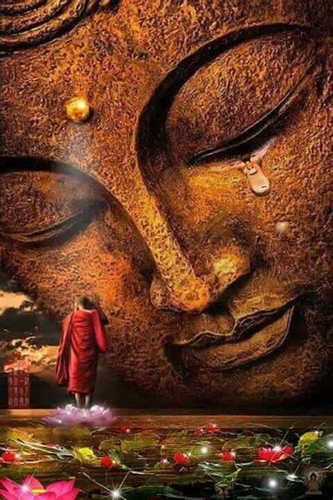 Buddhas Tears Are Falling To The Earth Art Buddha Buddha Art