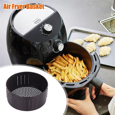 Air Fryer Replacement Basket With Straight Handle 6l Square Fry Dishwasher Safe 18％off