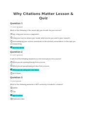 W4 Why Citations Matter Lesson Quiz Docx Why Citations Matter