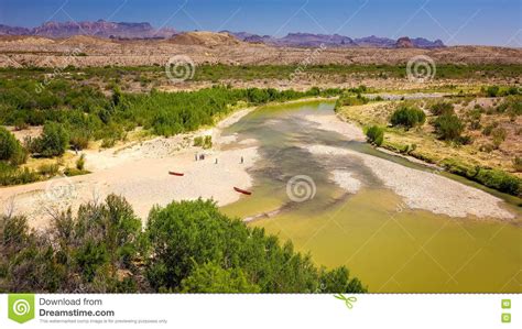 Rio Grande River At Big Bend National Park Stock Image Image Of