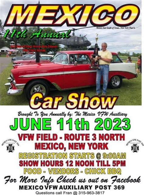 Mexico New York 11th Annual Car Show Ny