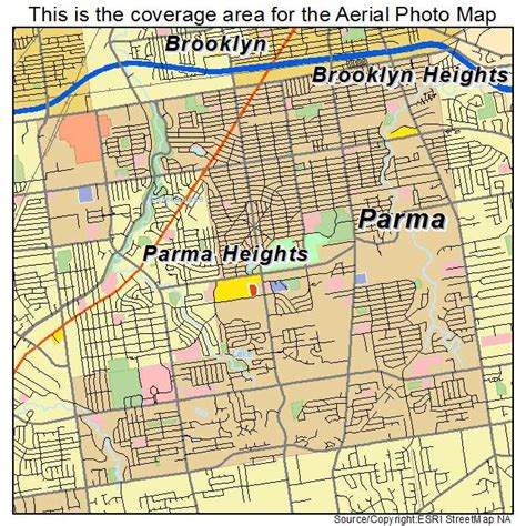 Aerial Photography Map of Parma, OH Ohio