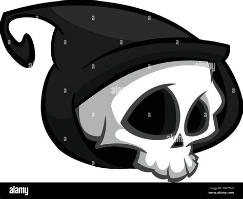 Death skeleton character suitable for Halloween, logo, religion and ...