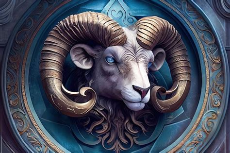 Signo Del Zod Aco Aries Una Representaci N Alternativa De La Cabeza De